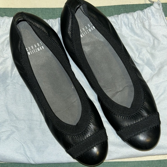Stuart Weitzman Ballet Flats size 7 1/2 narrow. Comes with dust cover. - Picture 2 of 7